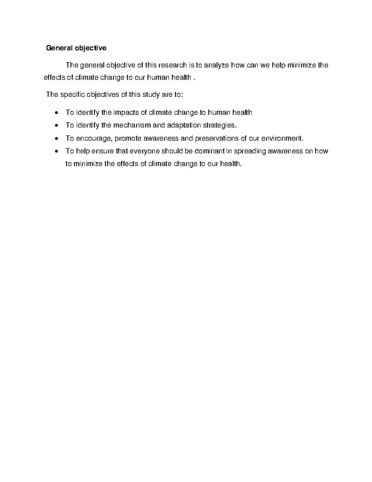 Document 12 it is an abstract, objectives and introduction of a