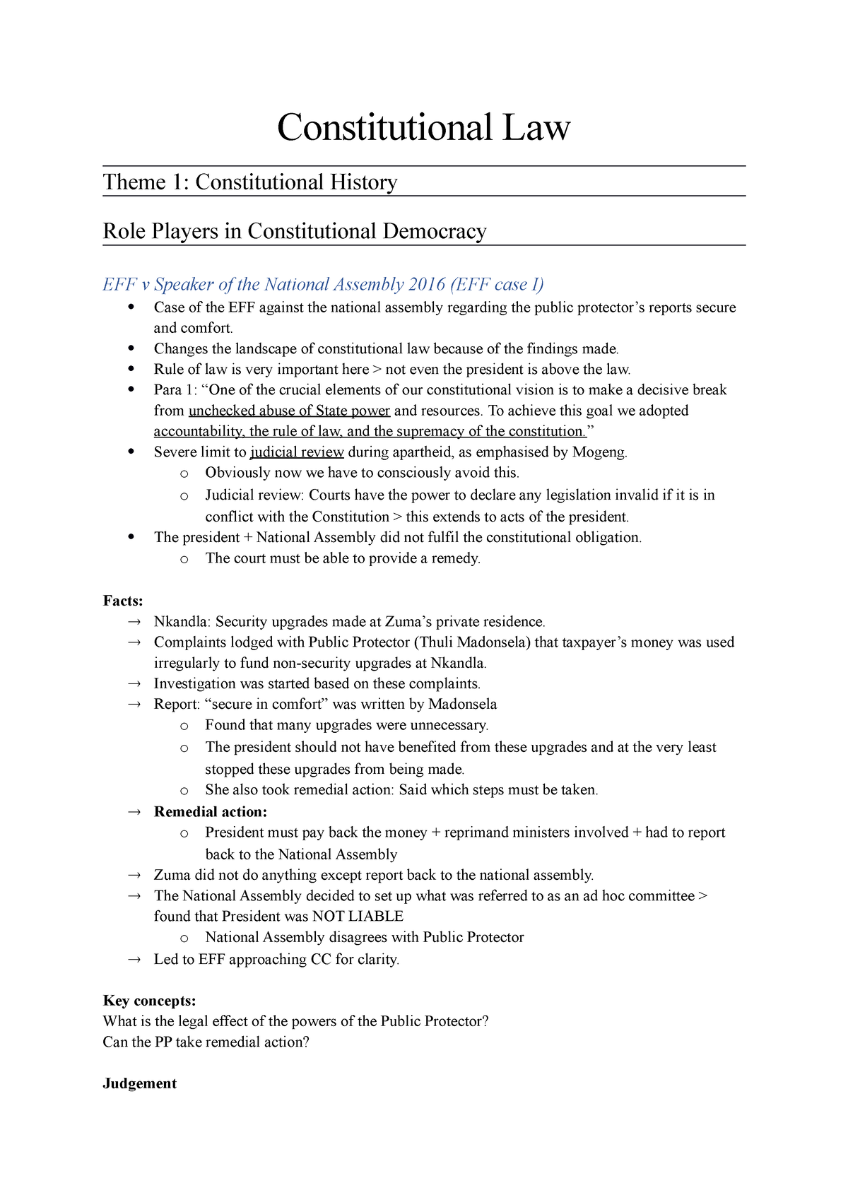 constitutional law research paper topics