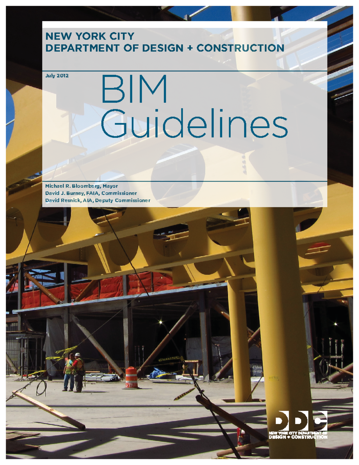 Bim-guide - NEW YORK CITY DEPARTMENT OF DESIGN + CONSTRUCTION July 2012 ...