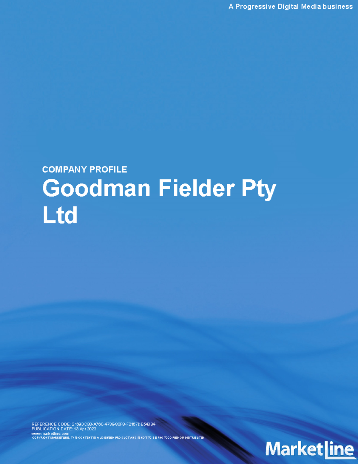 Goodman Fielder Pty Ltd COMPANY PROFILE Goodman Fielder Pty Ltd