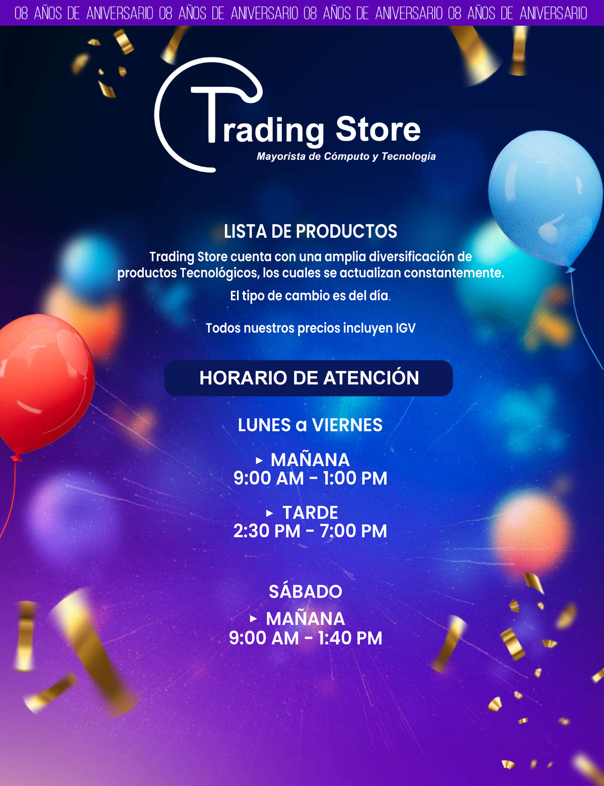 Stock DE Productos Trading Store 12 - ####### LISTA DE PRODUCTOS ...