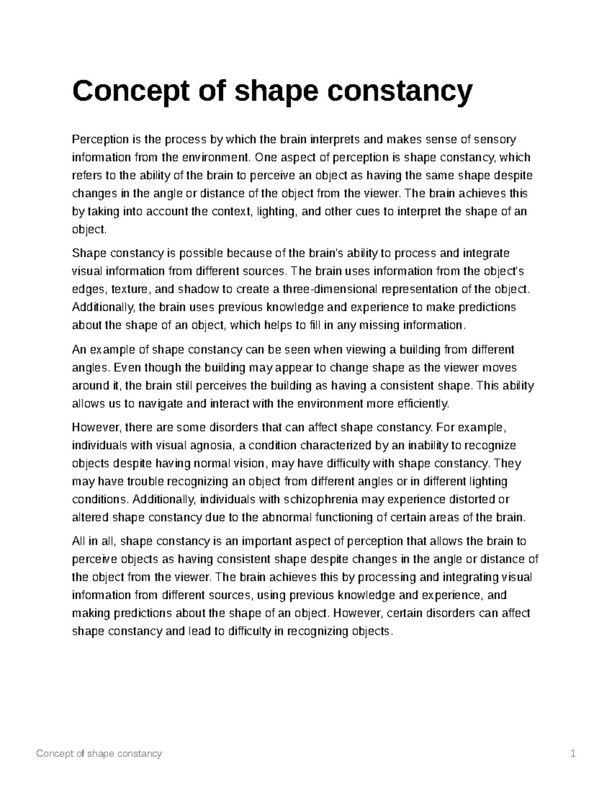 Shape Constancy Examples:  Test Your Visual Perception Now! - ofjghqa