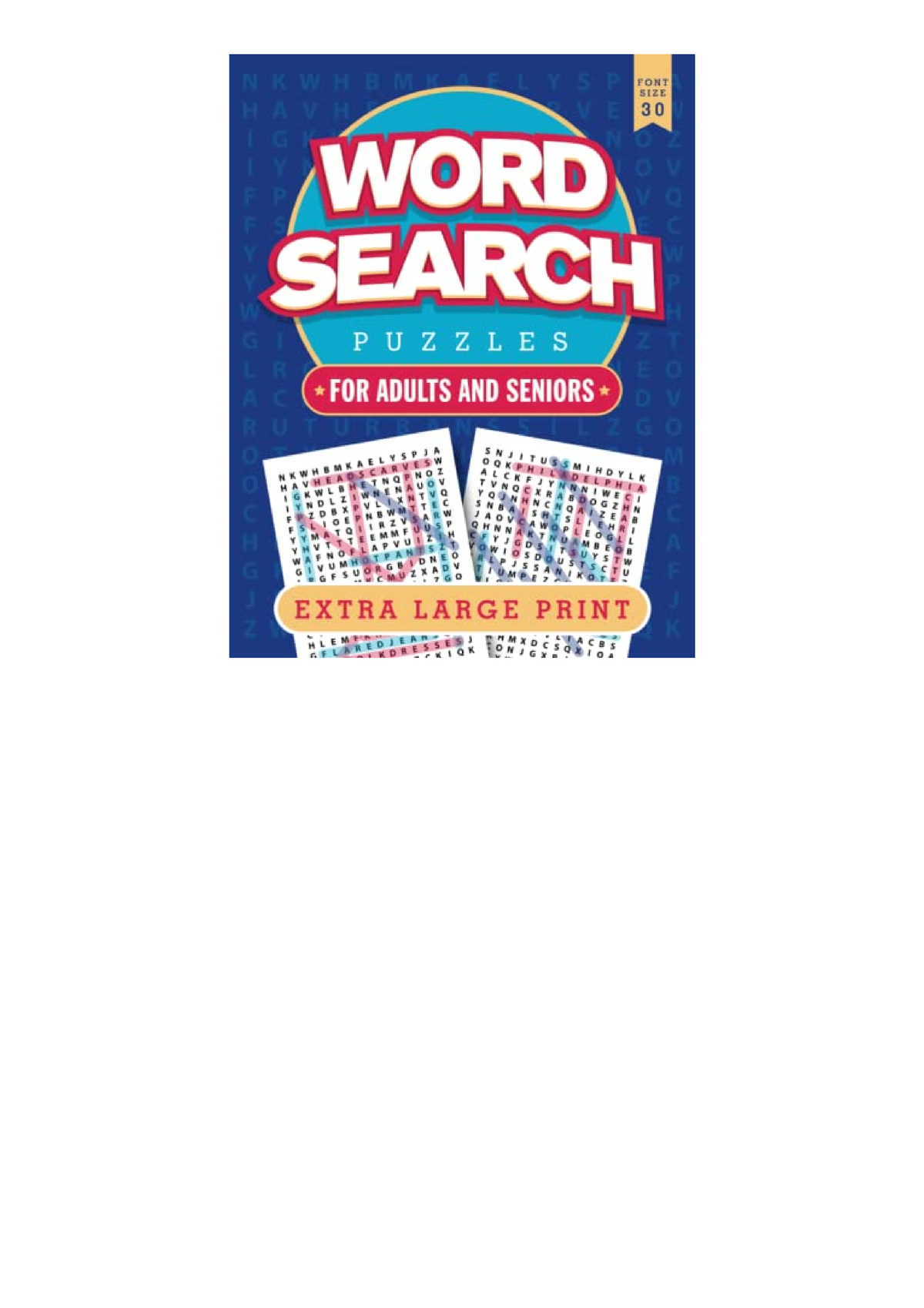 Download Pdf Extra Large Print Word Search Variety Puzzle Books For Adults And Seniors Large