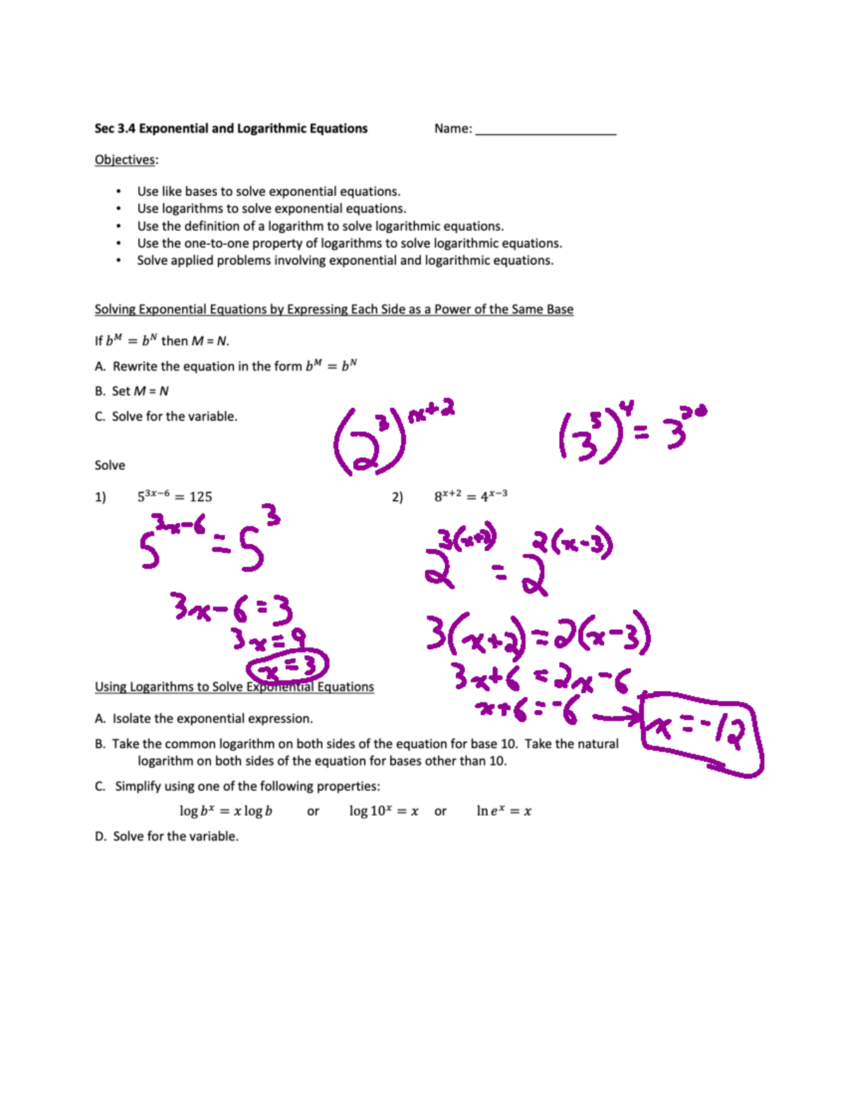 Sec+3 - filled in notes - Studocu