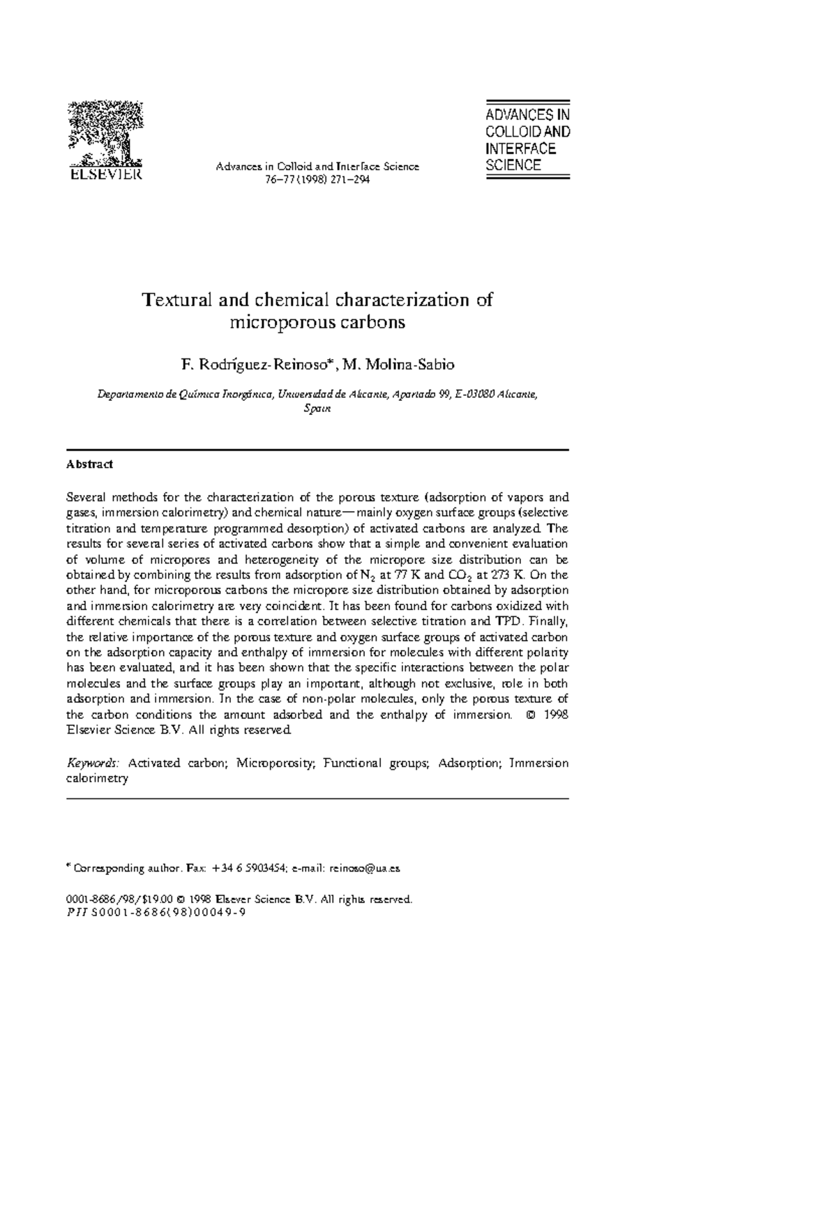 10 - aaaaa - Advances in Colloid and Interface Science 76 ] 77 Ž 1998 ...