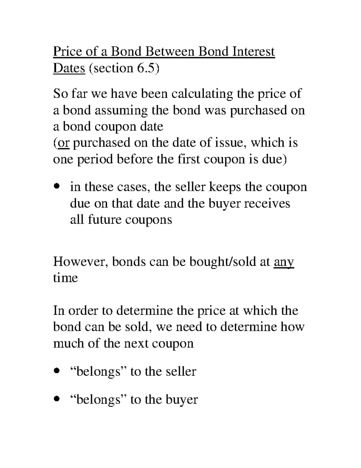 section-6-price-of-a-bond-between-bond-interest-dates