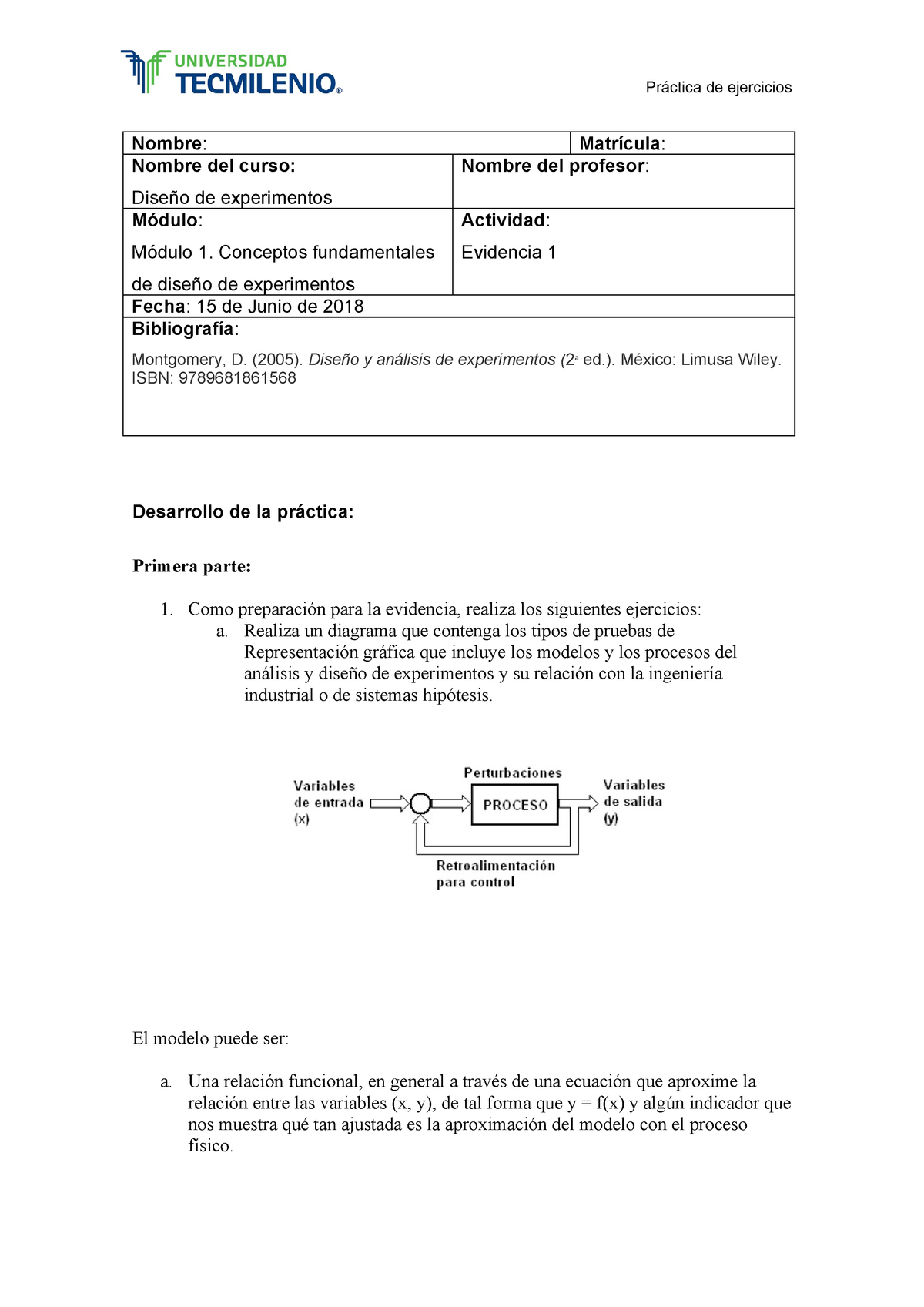 Evi1 Diseno Experi Evidencia 1 Cr Lsin3007teo 160 2 Studocu