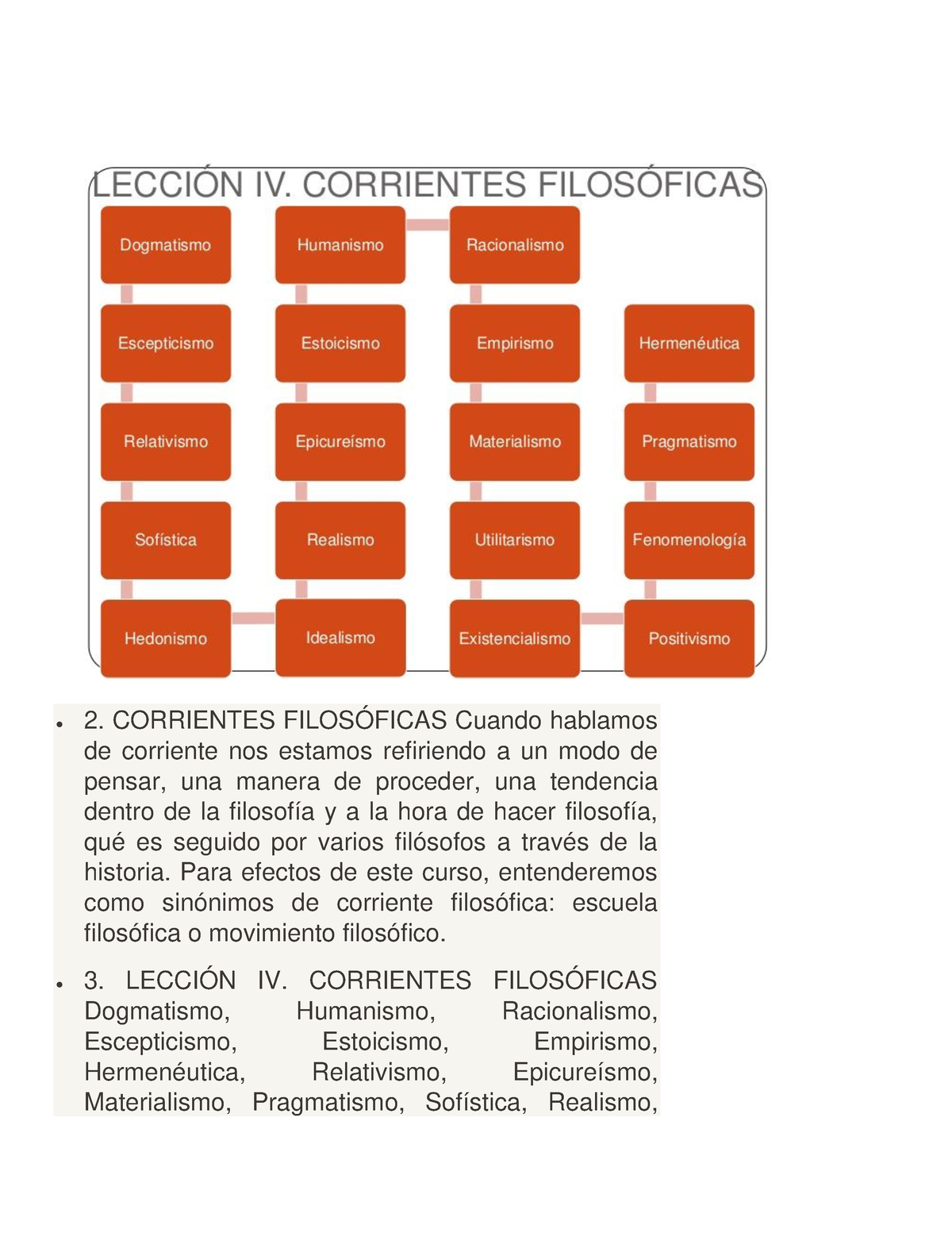 Corrientes Filosoficas 2 Corrientes FilosÓficas Cuando Hablamos De