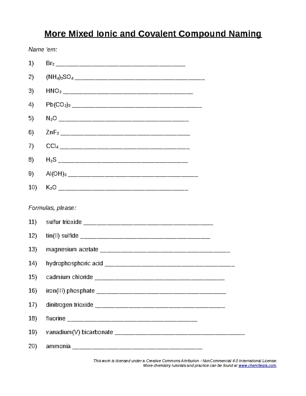 Moremixedionicandcovalentnaming More Mixed Ionic and Covalent