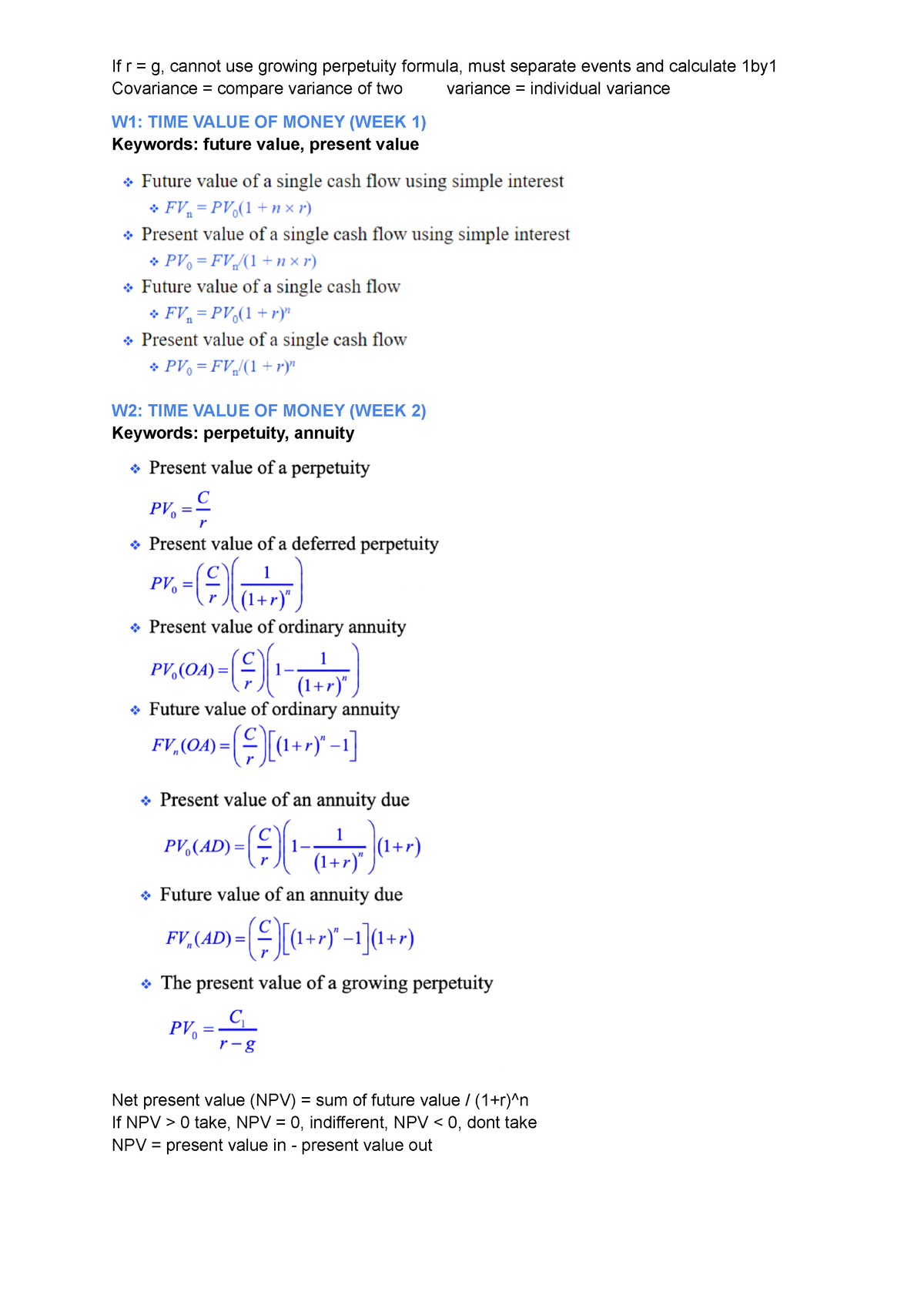 finance-formula-sheet-summary-notes-covariance-compare-variance