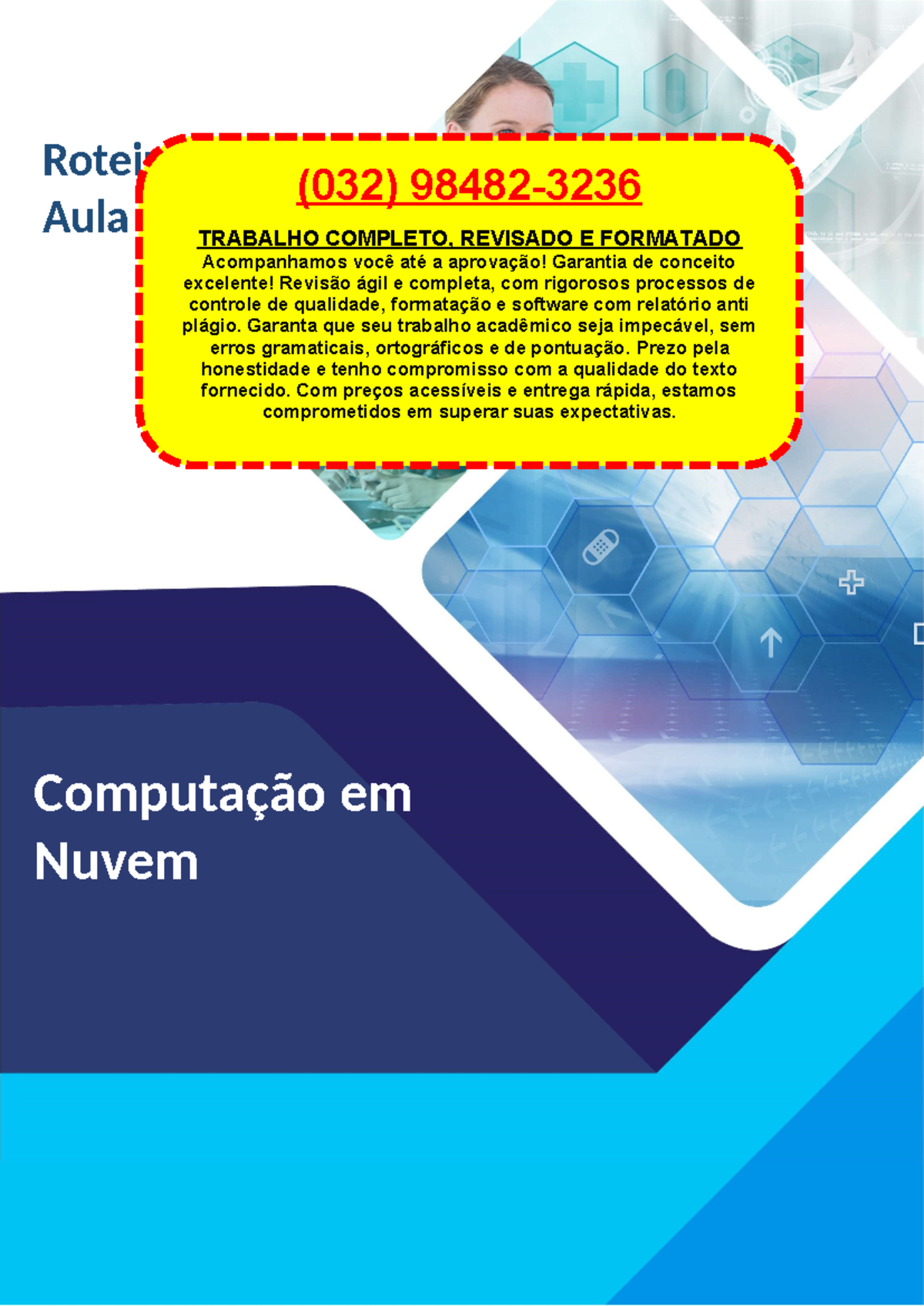 Resolução 032 98482 3236 Roteiro De Aula Prática Computação Em Nuvem Roteiro Aula 1595