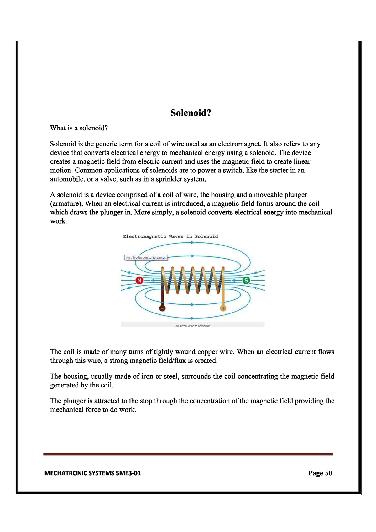 Solenoid And Its Overview - Basic Electrical & Electronics Engineering ...