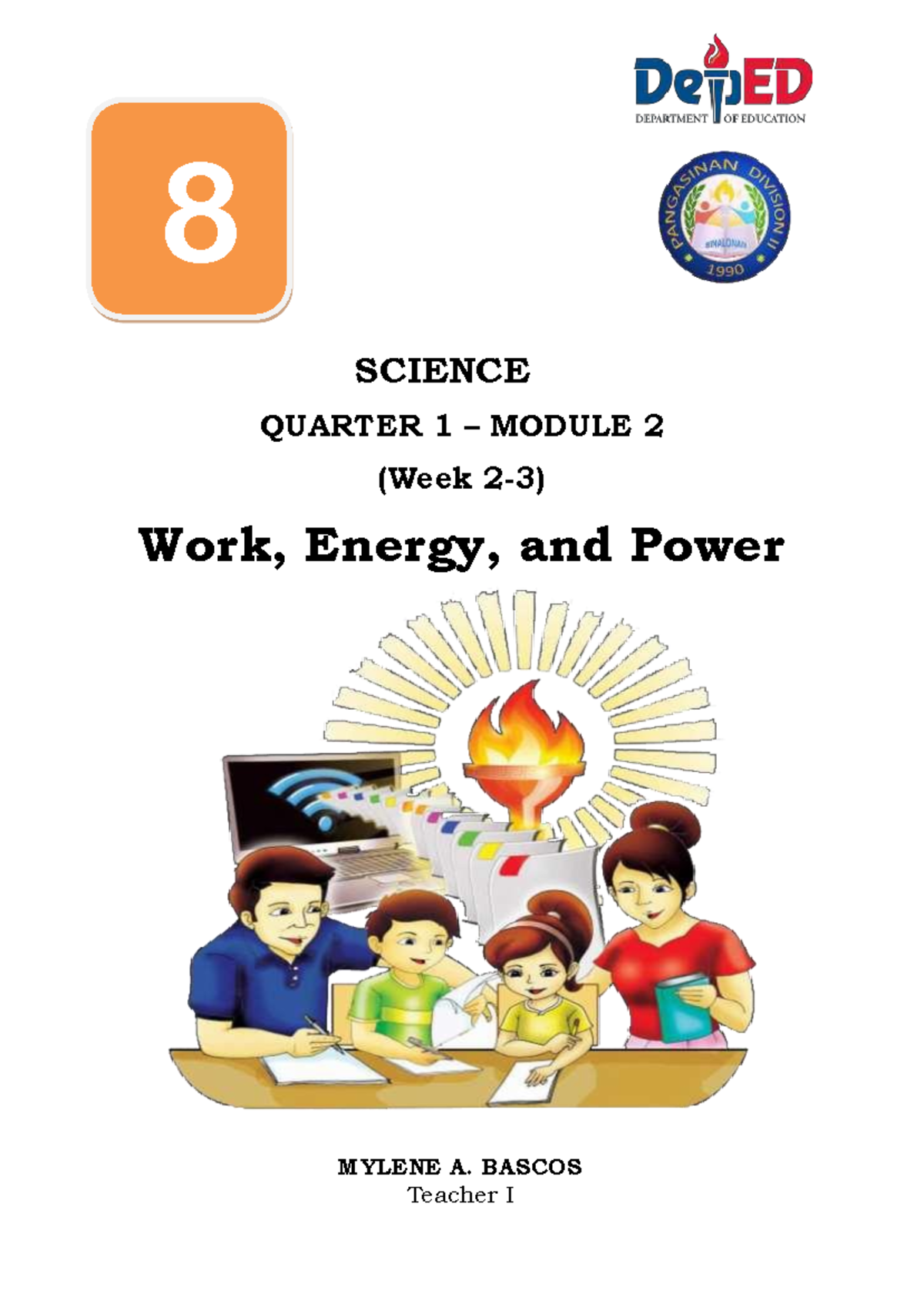 G8 Q1 Module No - Summary - SCIENCE QUARTER 1 – MODULE 2 (Week 2 - 3 ...