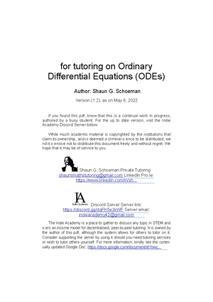 Theory of Ordinary Differential Equations - Theory of Ordinary ...