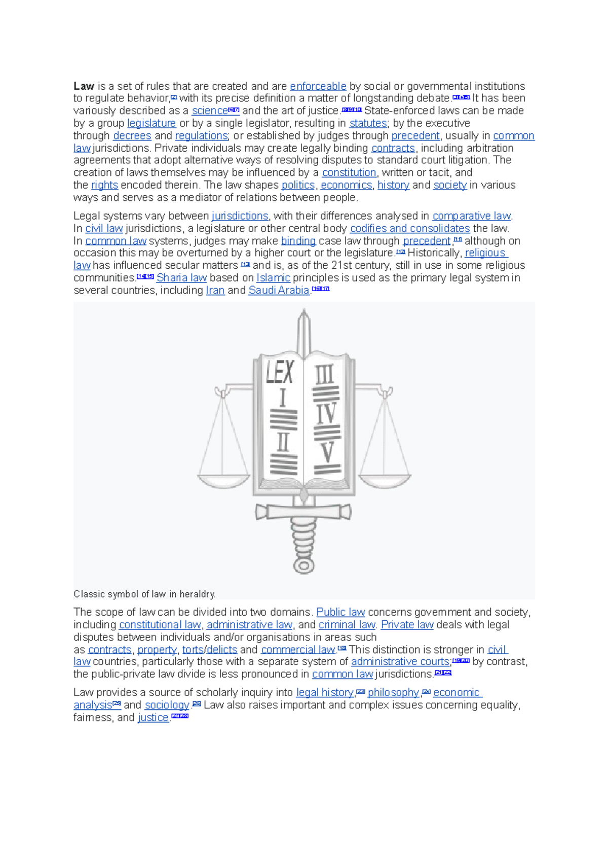 examples-of-law-notes-the-different-areas-of-law-law-is-a-set-of