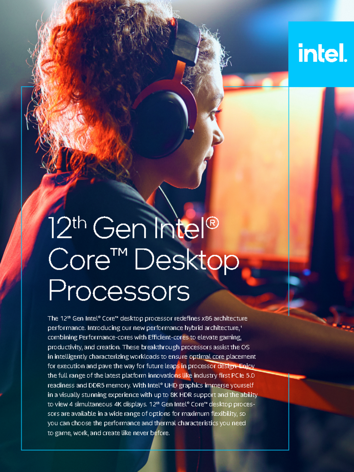 12th gen processor product brief - The 12th Gen Intel® Core™ desktop ...