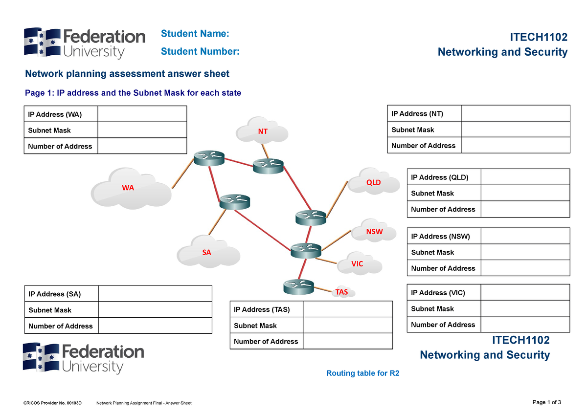 network assignment model