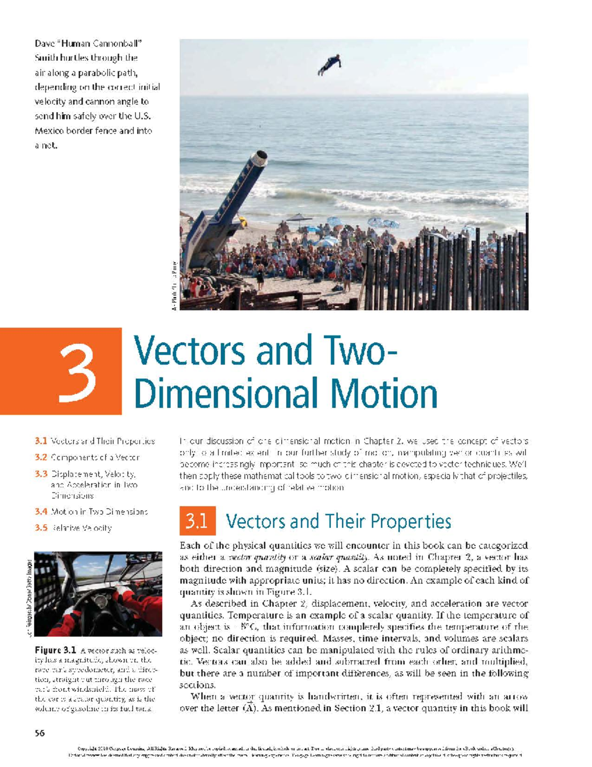 College Physics 9th Edition Chapter 3 Vectors And Two Dimensional ...