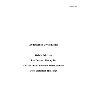 Crystallization visual data 6