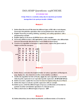 DAA-LAB- Manual 2021Batch - Software Engineering - VTU - Studocu