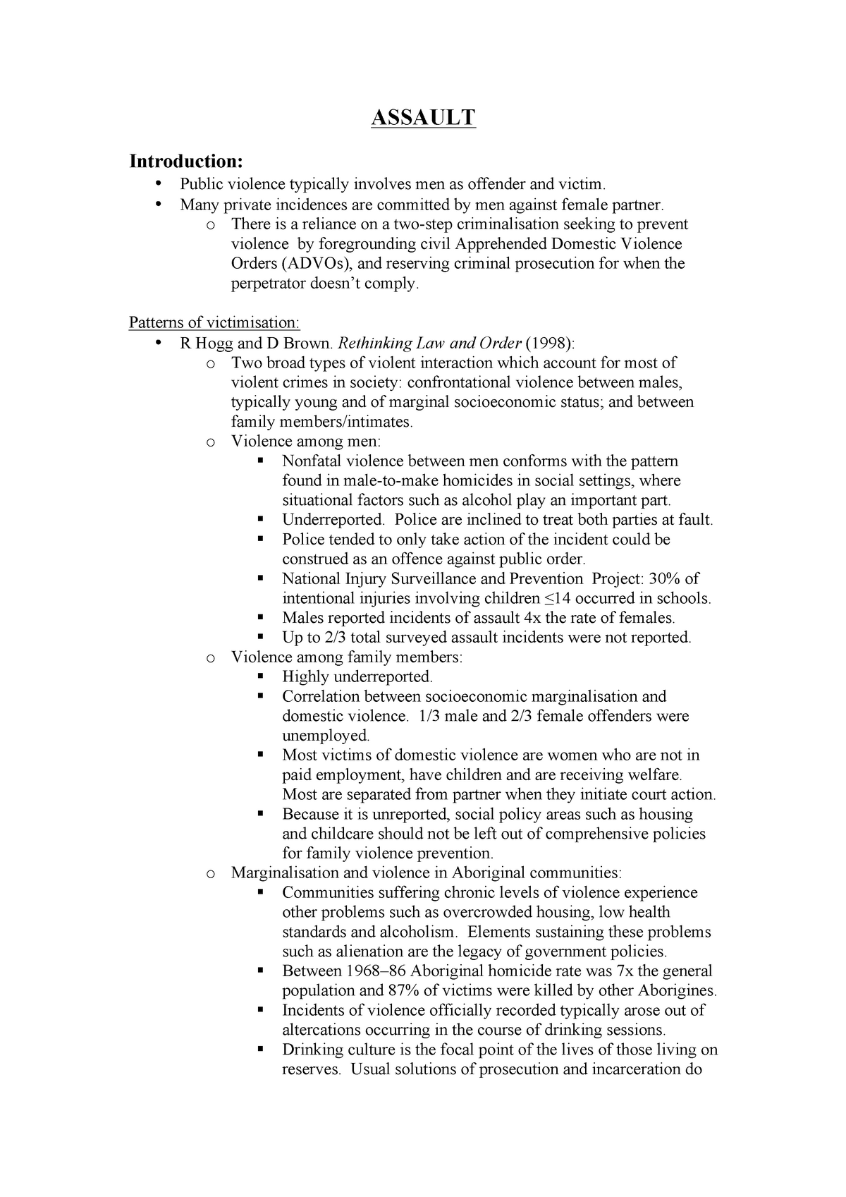 common assault case study uk