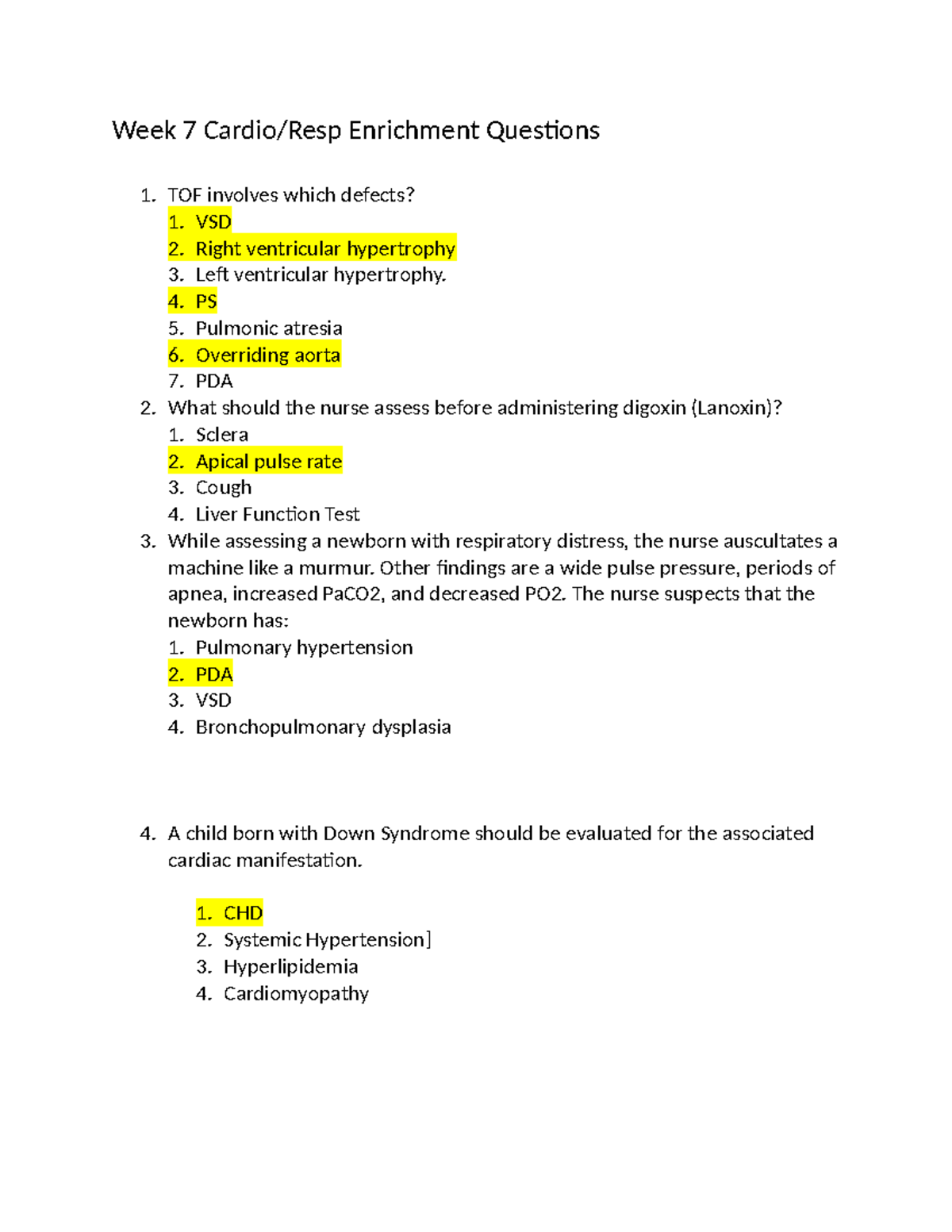 NUR+230+Week+7+Cardio+and+Resp+Enrichment+Answers - Week 7 Cardio/Resp ...