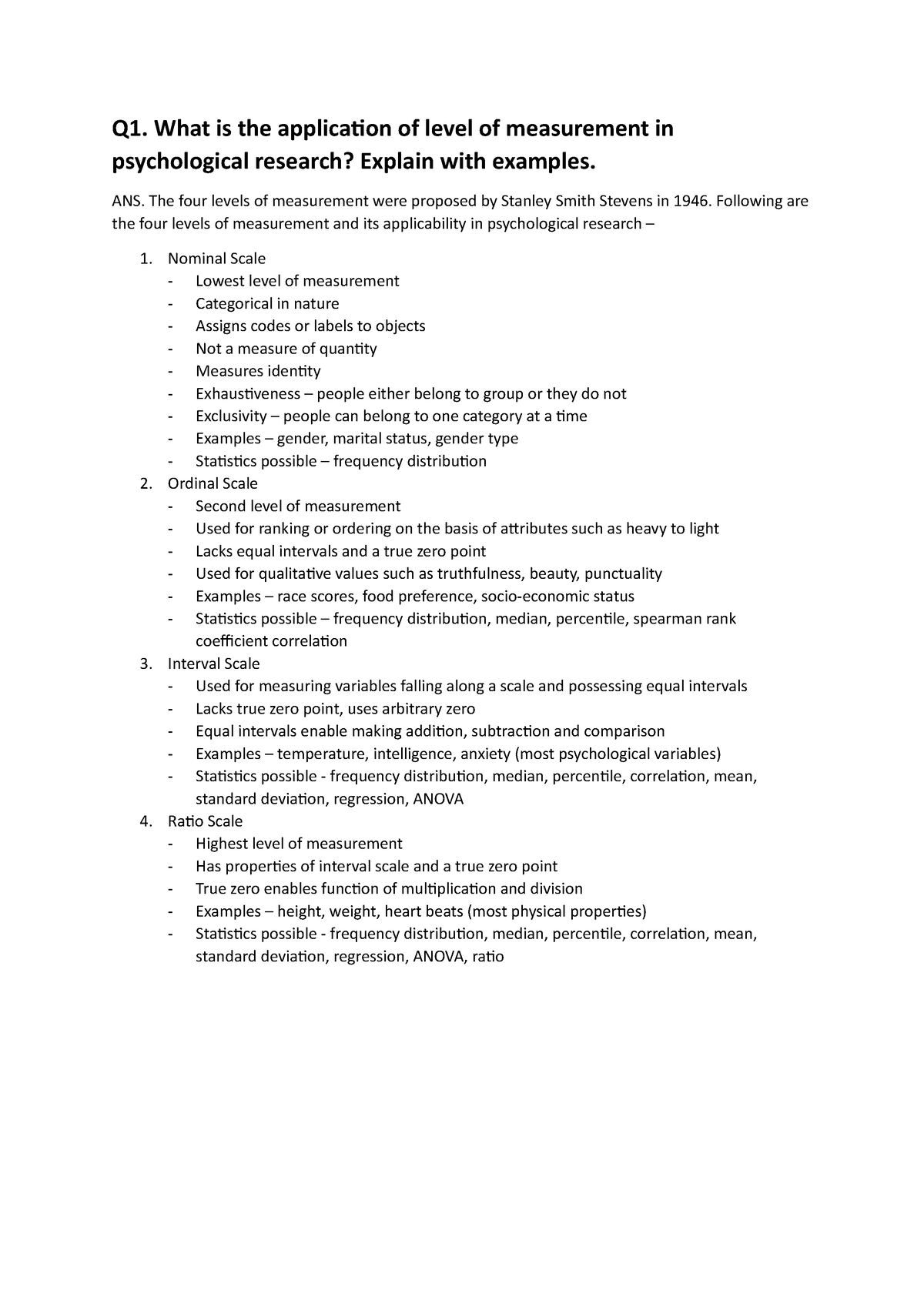 psychological-measurement-and-statistics-set-3-practice-questions