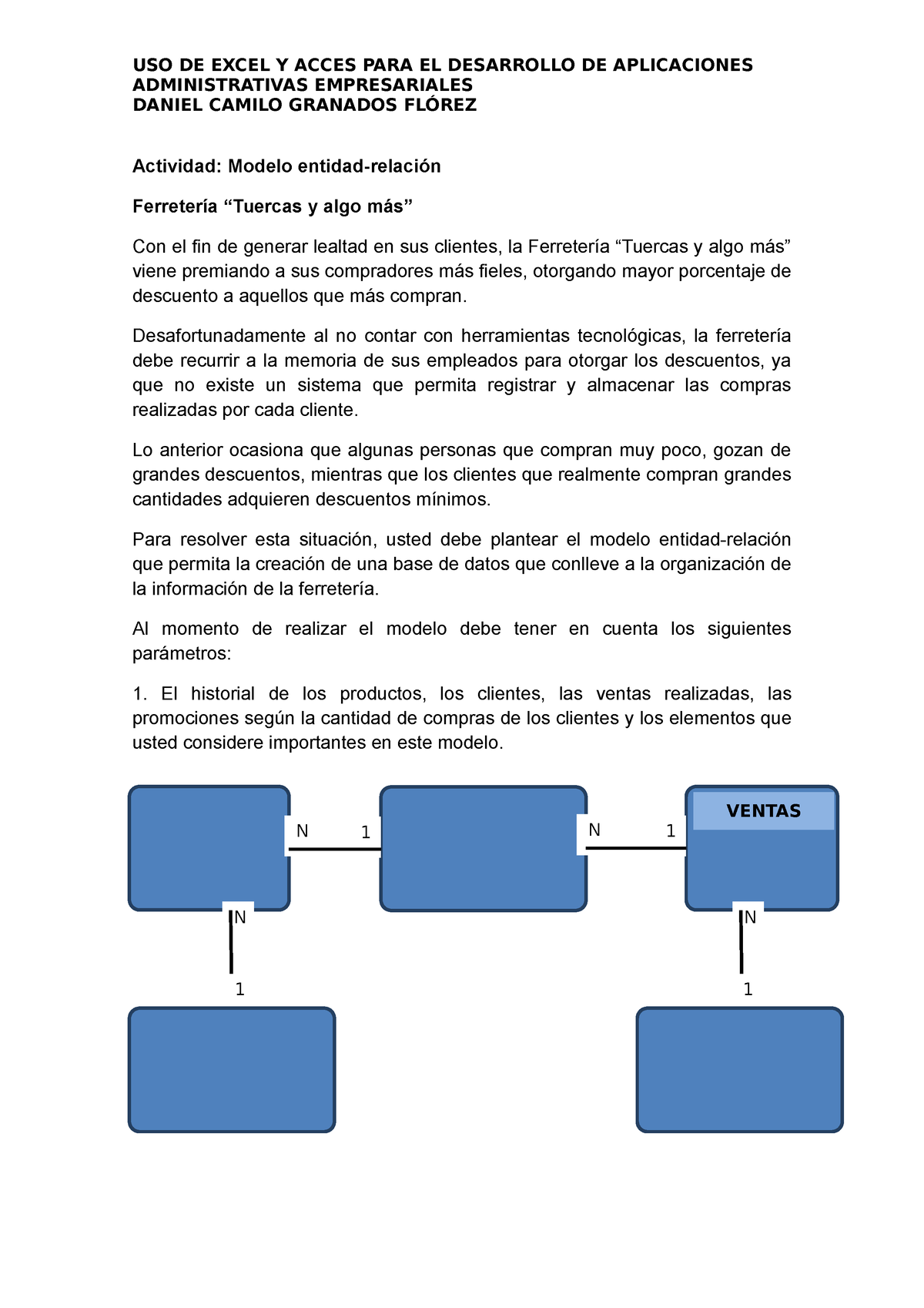 Actividad-1-excel-y-access compress - USO DE EXCEL Y ACCES PARA EL  DESARROLLO DE APLICACIONES - Studocu