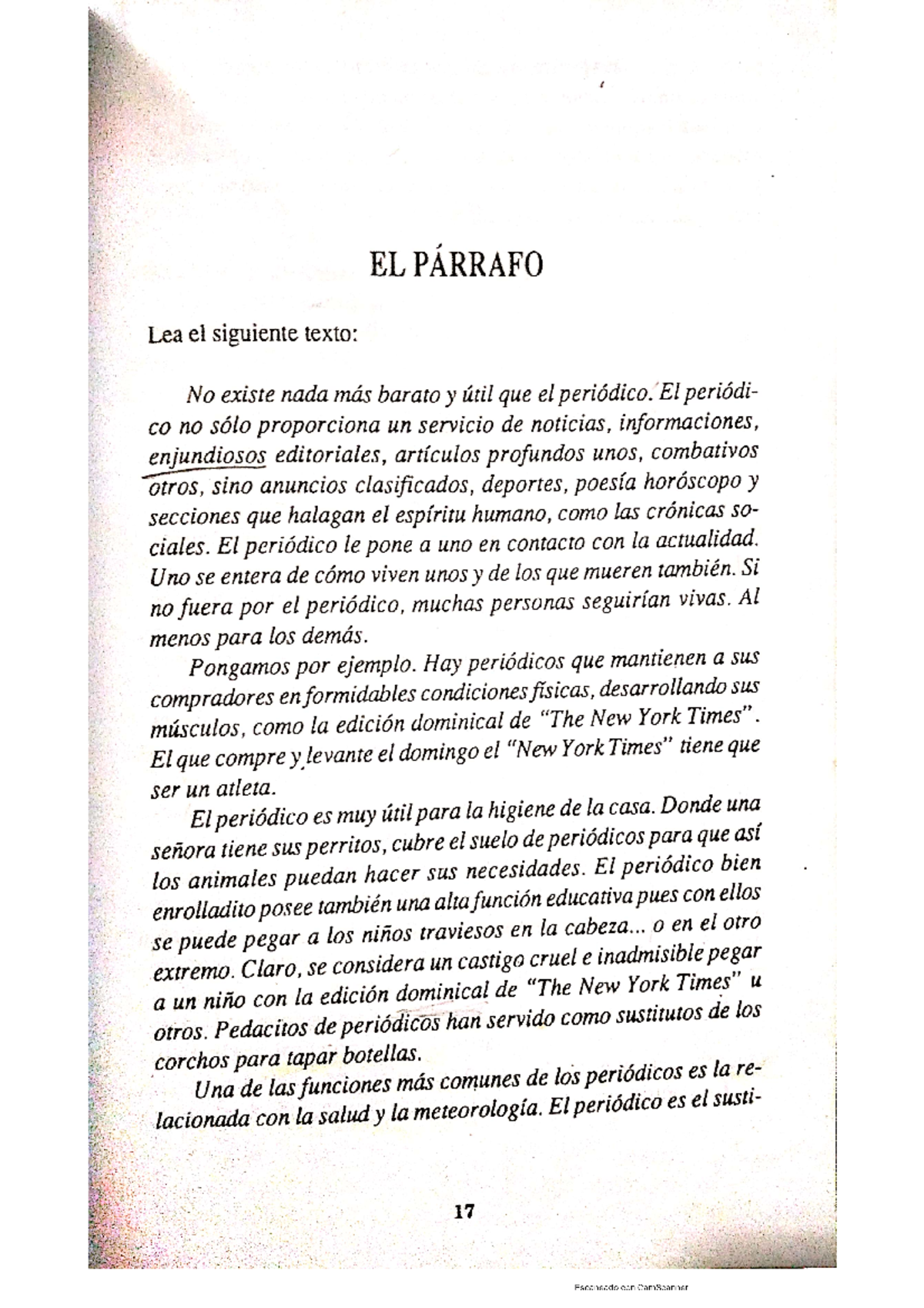 Unidad 3, Letras 2 (2da parte) El párrafo 03-01-2022 09 - EL PÁRRAFO ...
