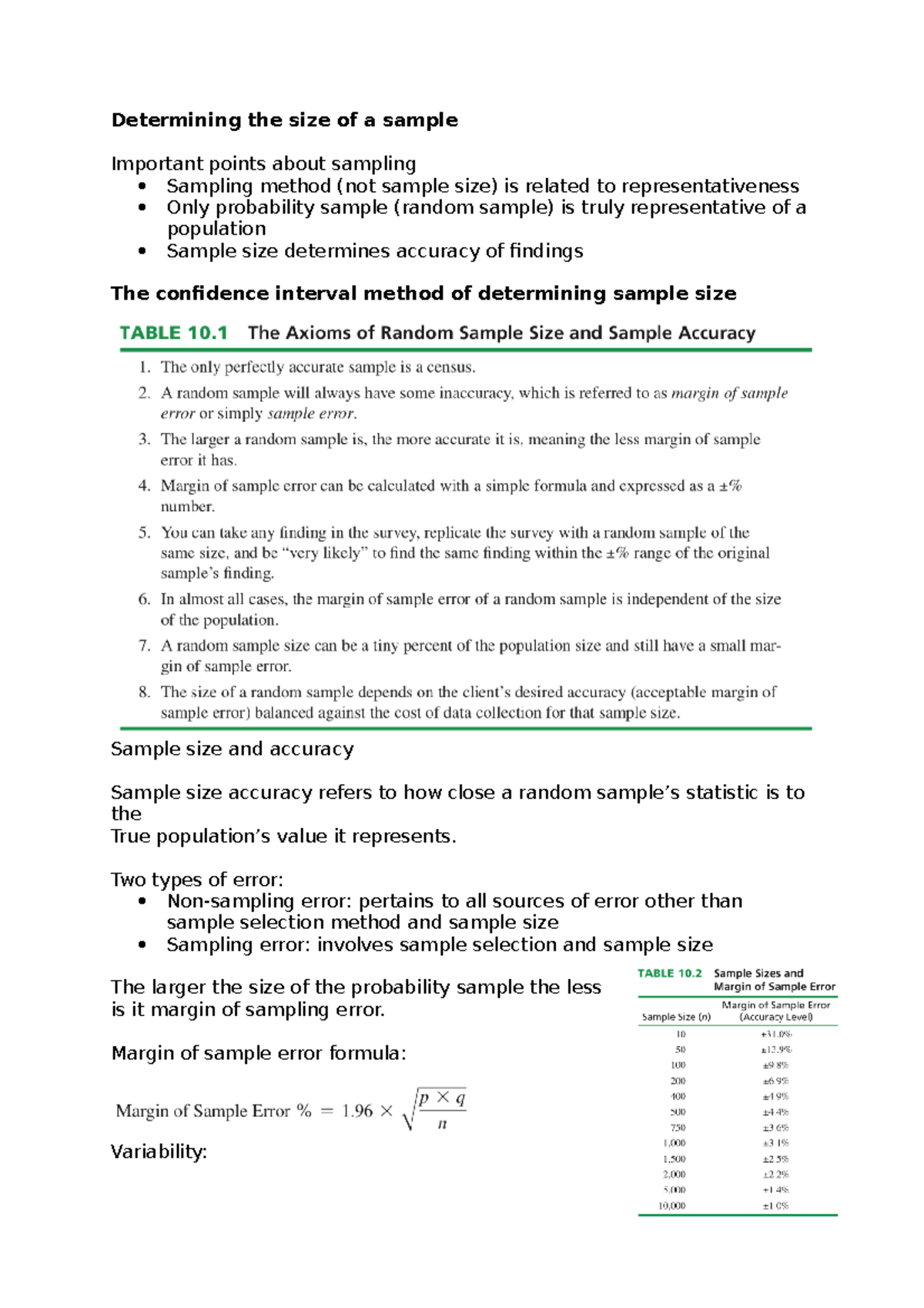 determining-the-size-of-a-sample-determining-the-size-of-a-sample