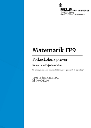 Fp9-matematik-med-hjaelpemidler-maj-2021-1 - Matematik FP Folkeskolens ...