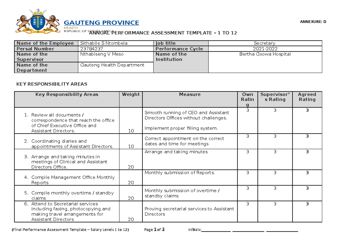 2020-21 Final Performance Assesment -Ntombela S - ANNUAL PERFORMANCE ...