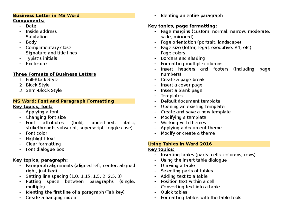 bcs-notes-business-letter-in-ms-word-components-date-inside