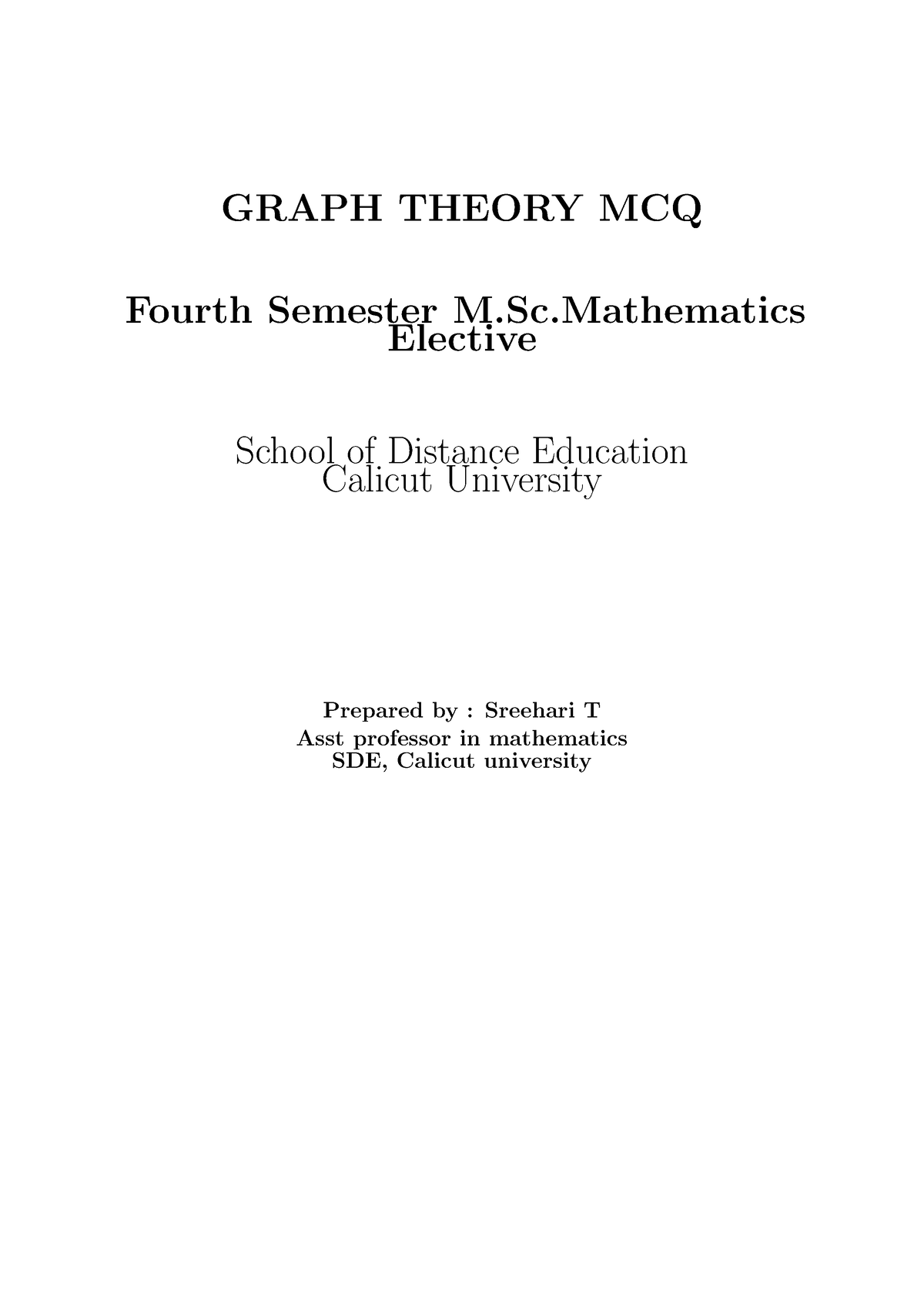 graph-theory-4th-sem-pg-elective-graph-theory-mcq-fourth-semester-m