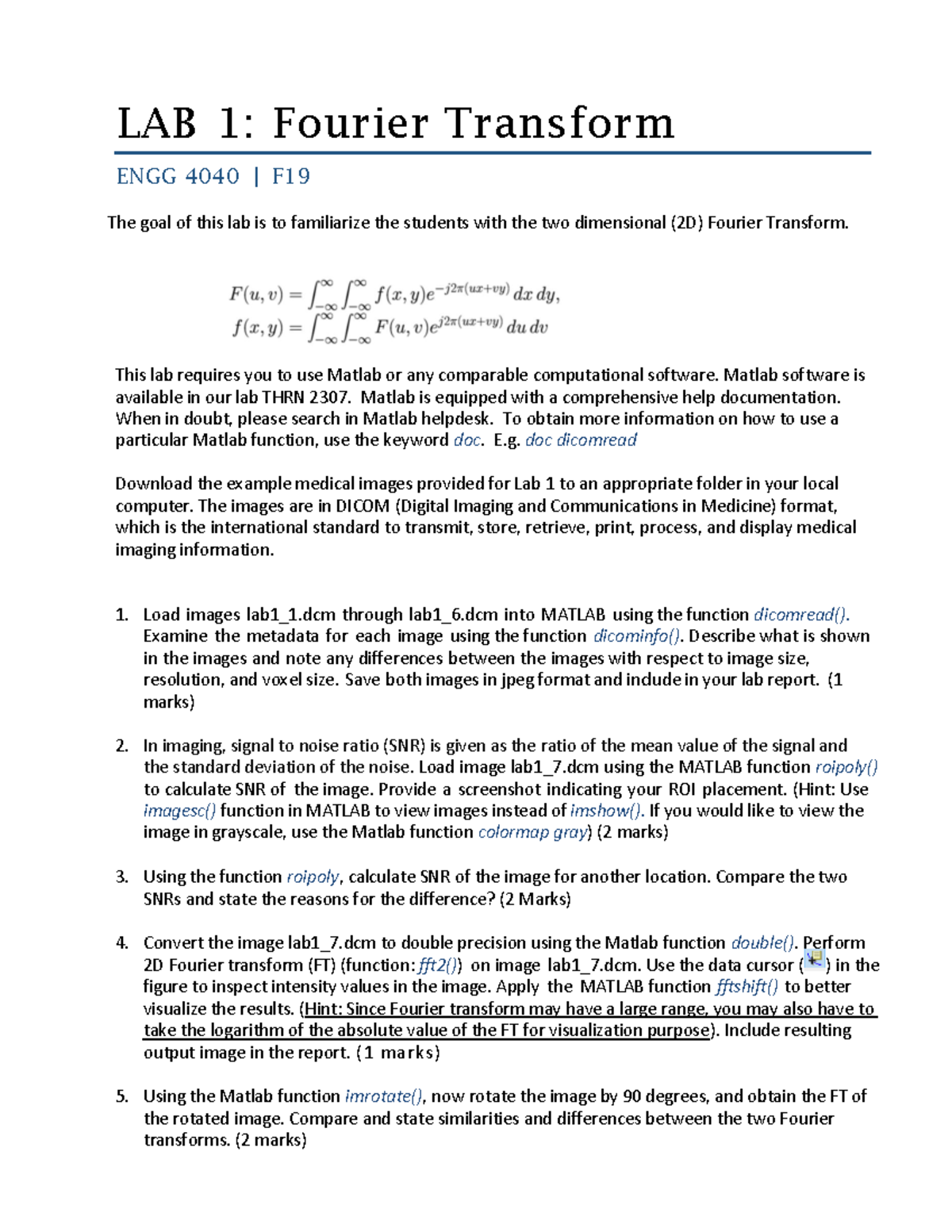 ENGG 4040 F19 Lab 1 first lab Warning TT undefined function 32