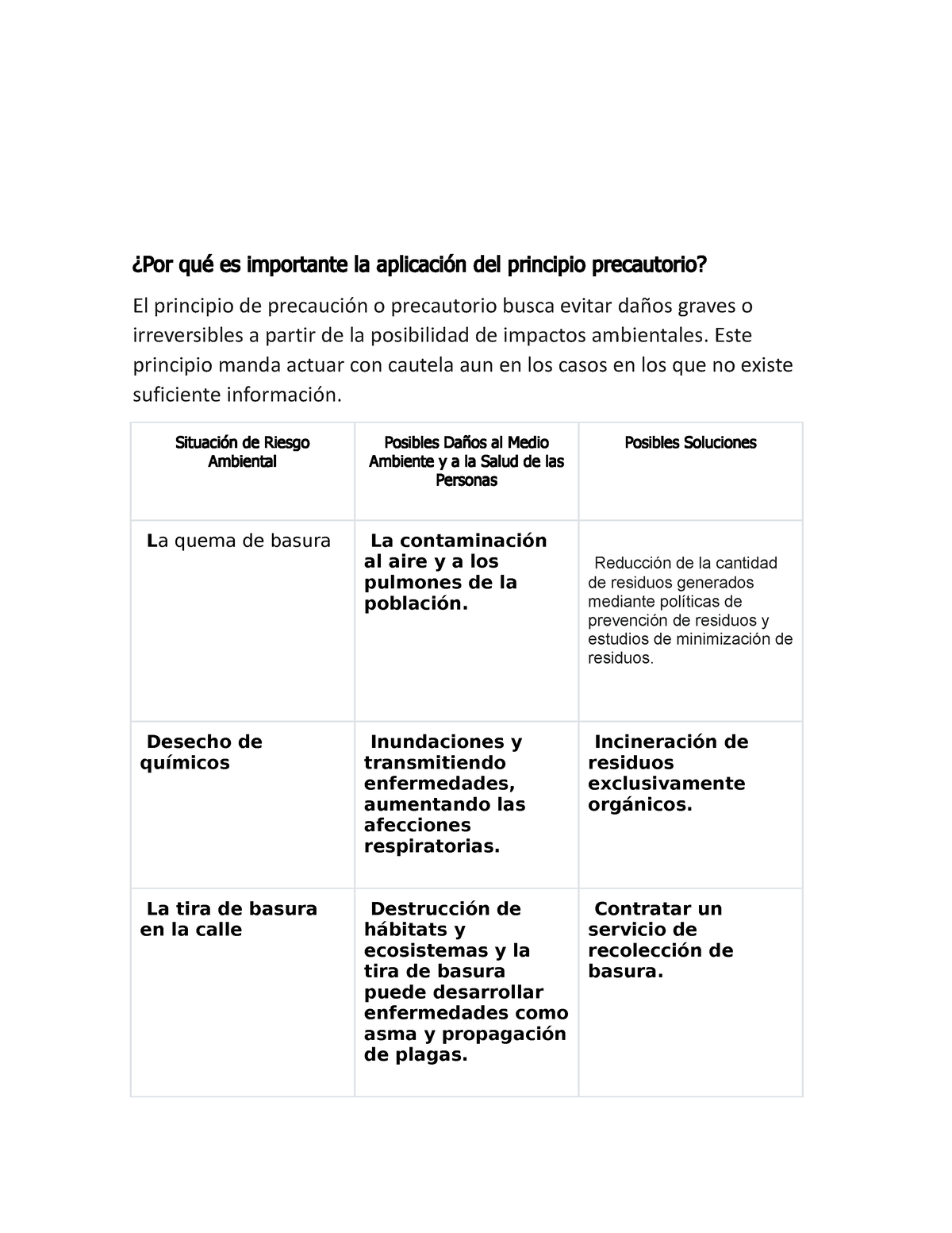 Sobre El Principio Precautorio ¿por Qué Es Importante La Aplicación Del Principio Precautorio 1017