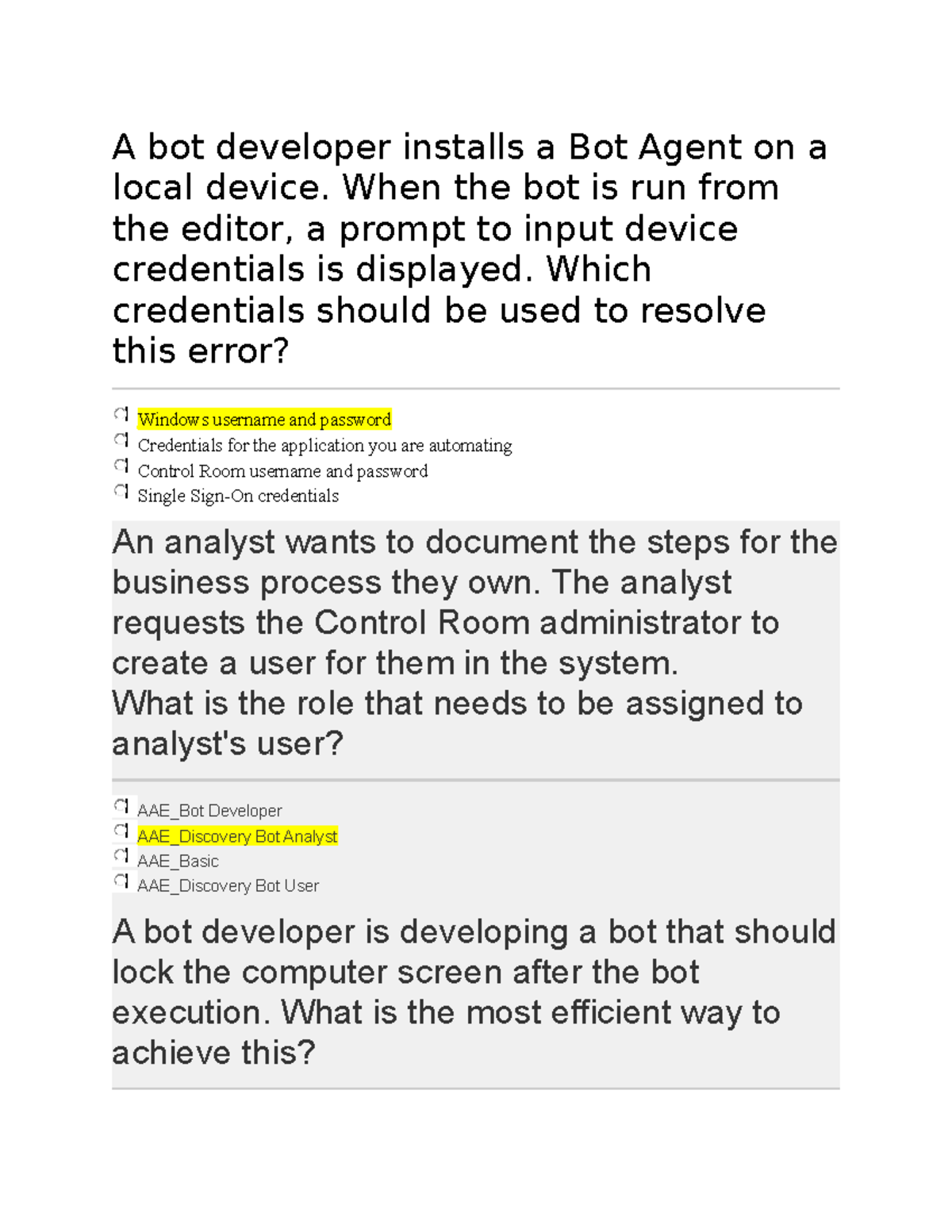 A360 new automation anywhere A bot developer installs a Bot Agent