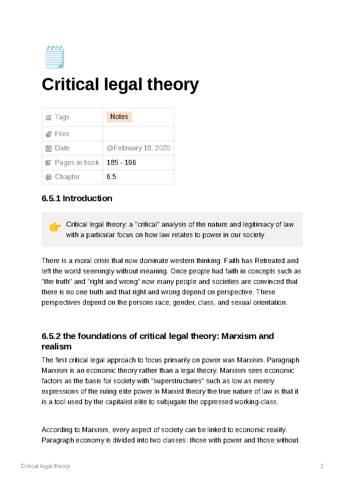 critical thinking legal writing