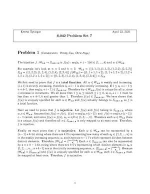 Problem Set 8 Solutions - Mathematics for Computer Science ...