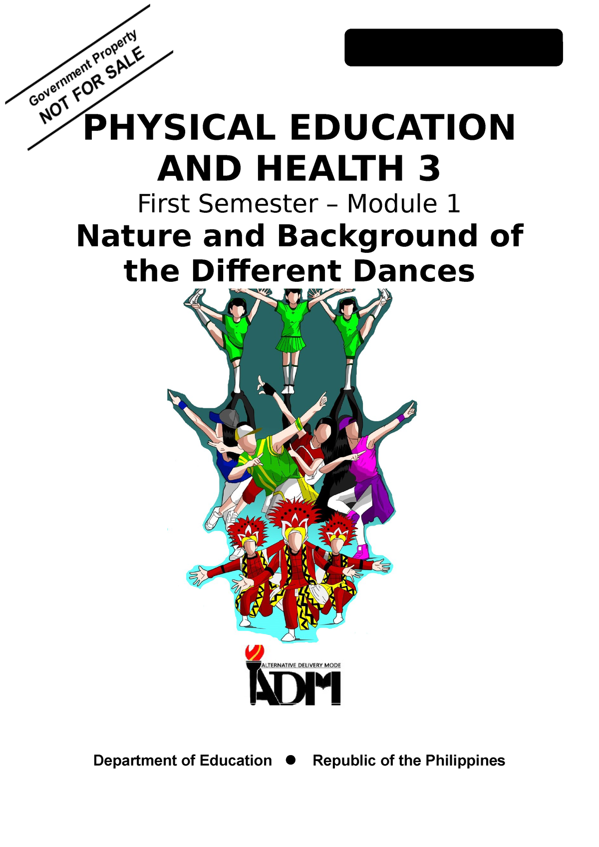 Peh3 12 Q3 Mod1 Nature And Background Of Different Dances Version 3 Physical Education And 8649
