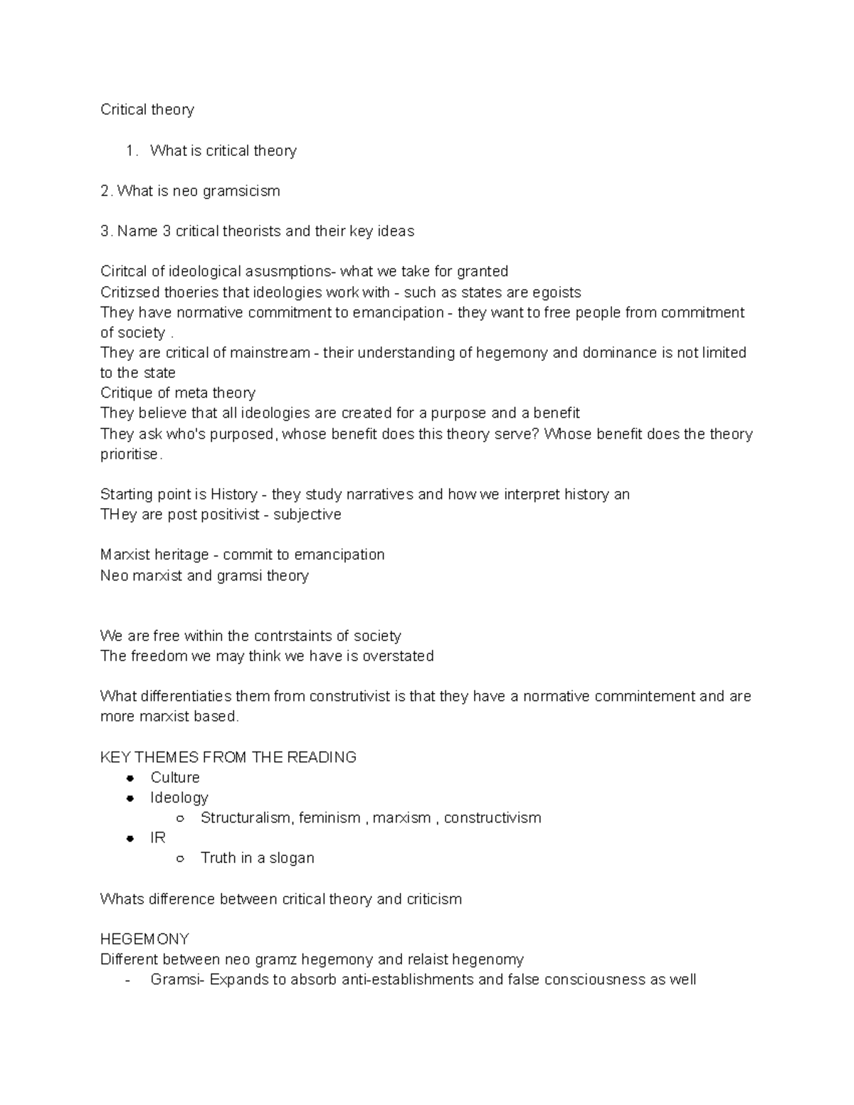 critical-theory-summary-notes-critical-theory-1-what-is-critical