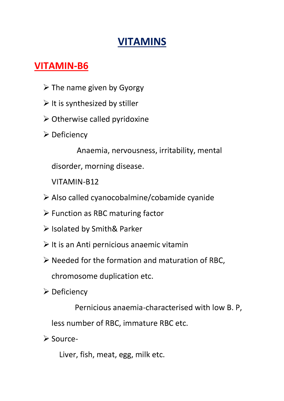 Vitamins Part-2 - Vitamin Types-function-isomers - VITAMINS VITAMIN-B ...