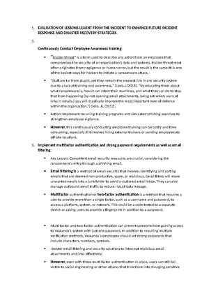 Certified in Cybersecurity Notes - Certified in Cybersecurity THE CIA ...
