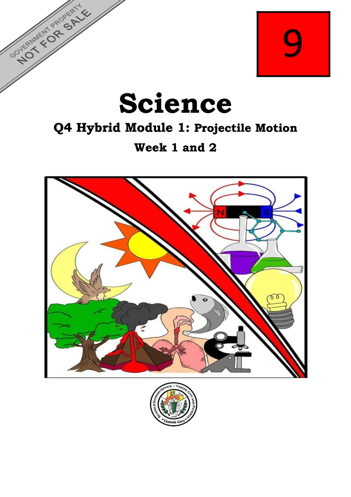 S9 Q4 Hybrid Module 1 Week 1 And 2 Projectile Motion - 9 Science Q4 ...