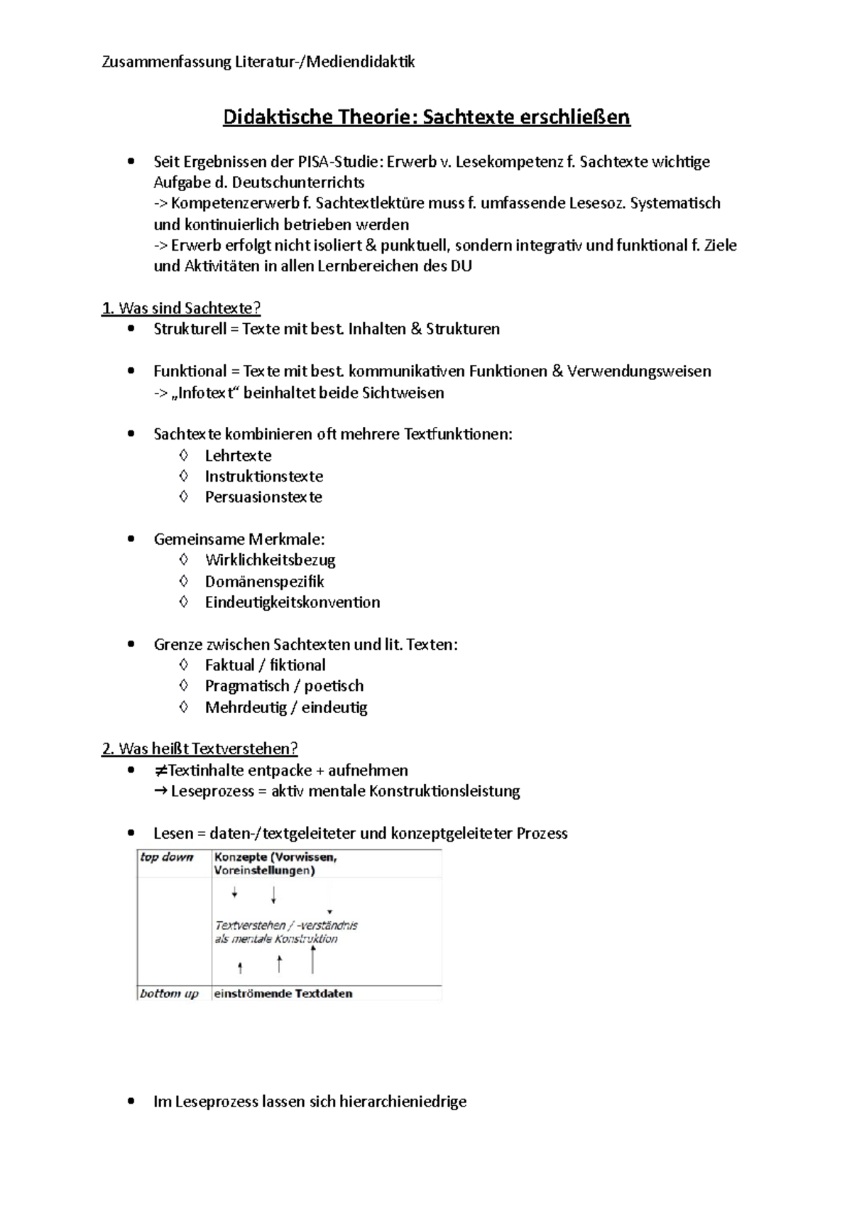 Lit.-/ Mediendidaktik Zusammenfassung Kapitel 4 - Zusammenfassung ...