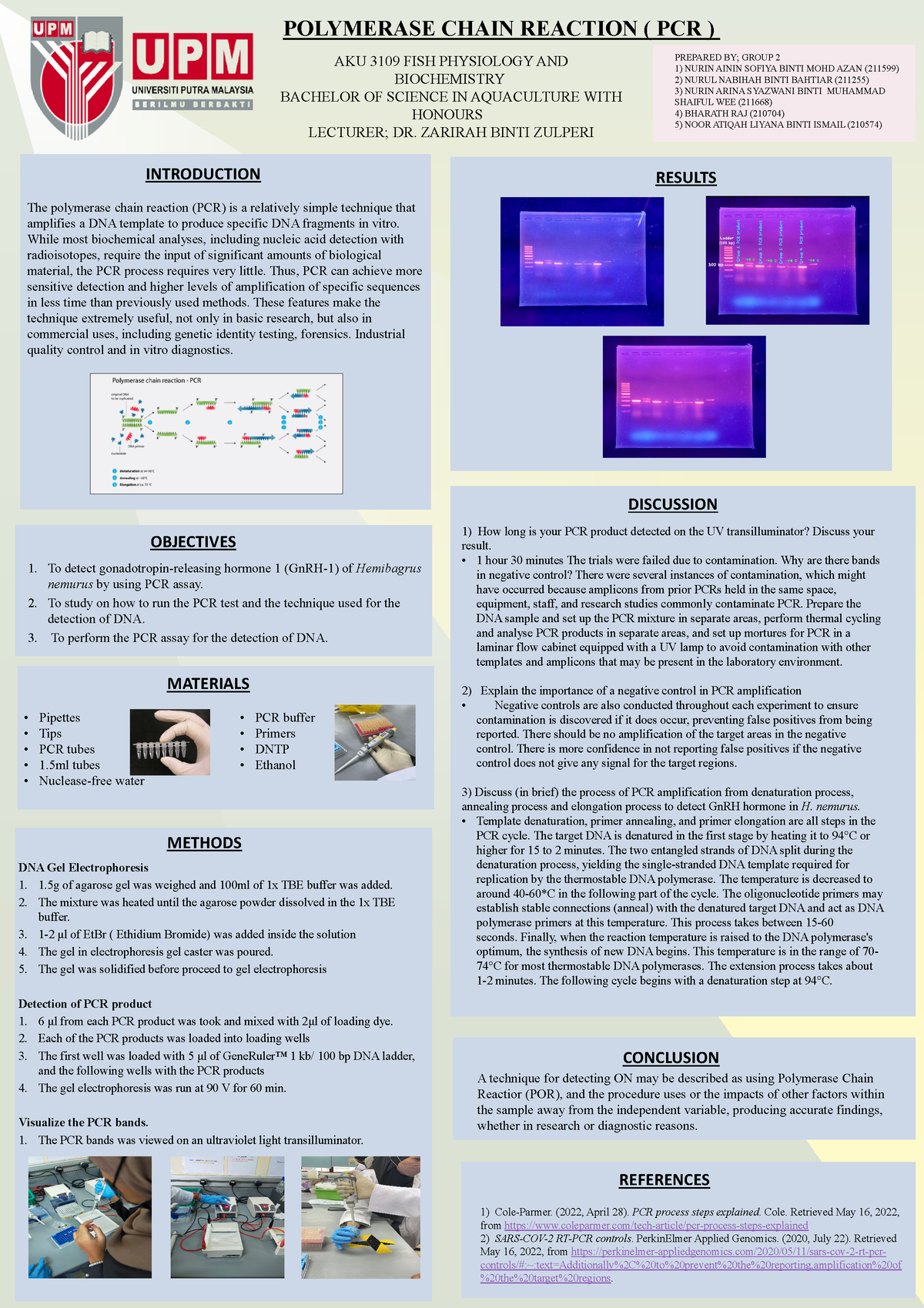 Poster Polymerase Chain Reaction - RESEARCH POSTER PRESENTATION DESIGN ...