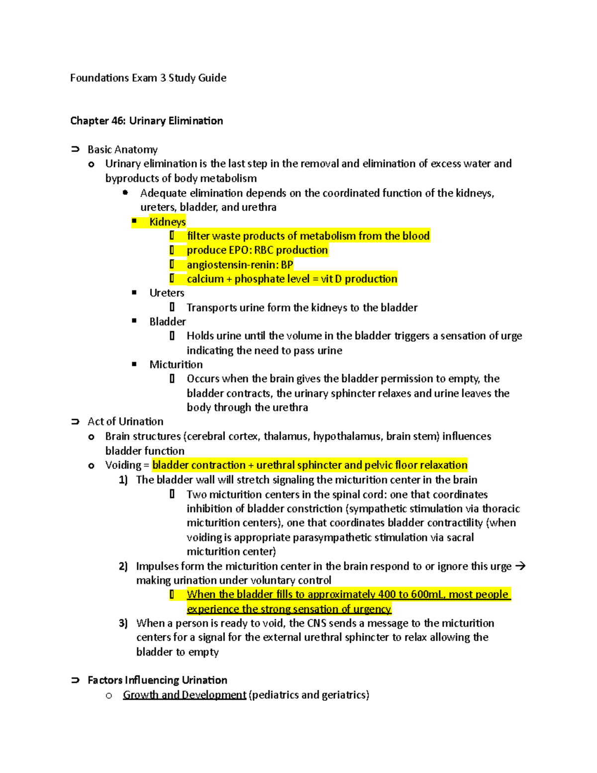 Foundations Exam 3 Study Guide-2 - Funds101 - Jersey College - Studocu