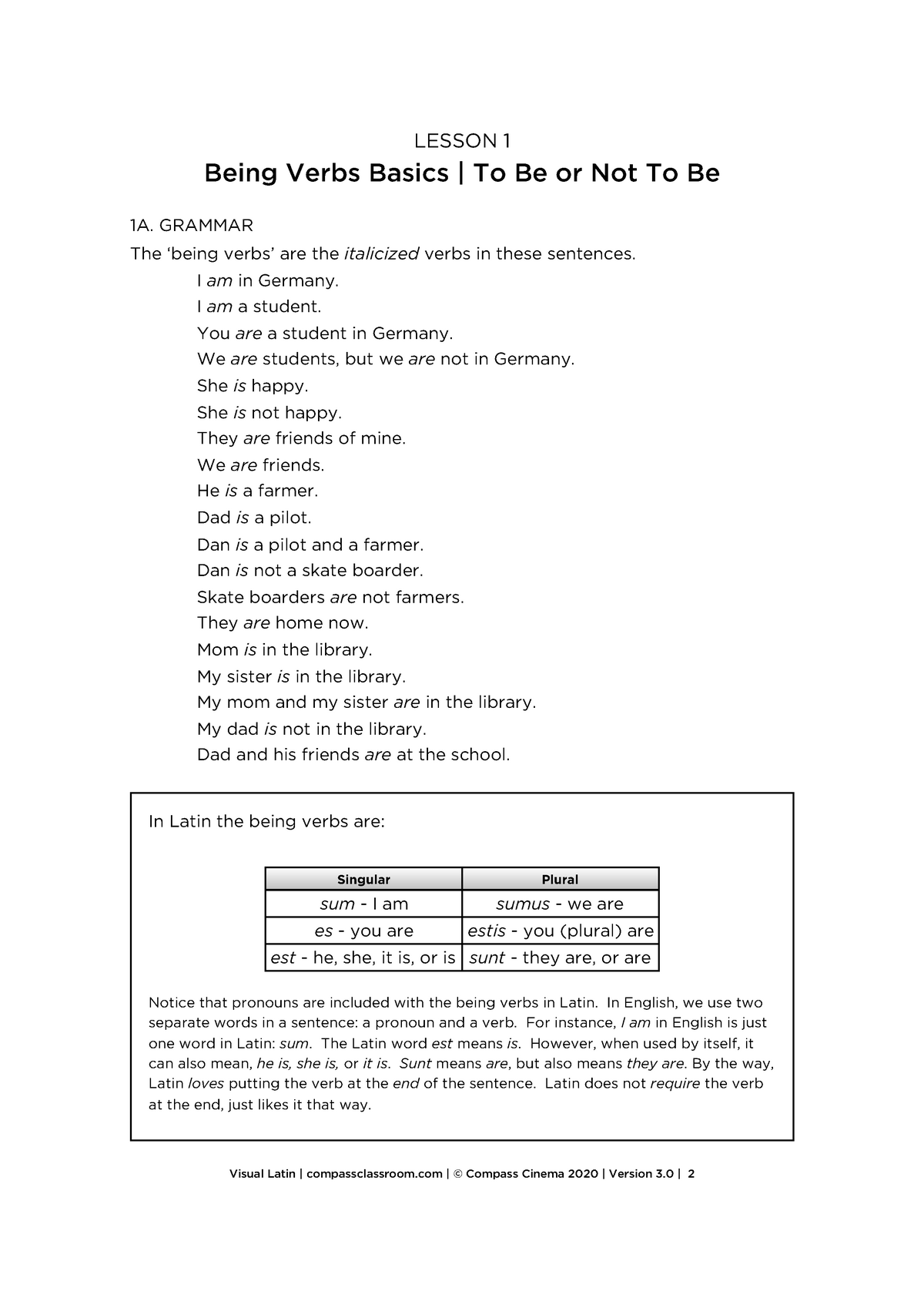 1 To Be Practice Worksheet Being Verbs Basics To Be Or Not To Be 