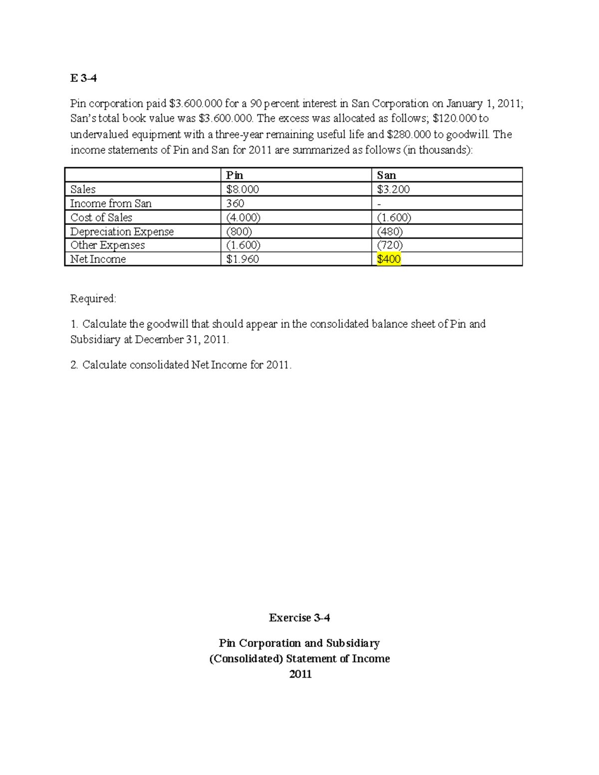 Soal Chapter 3 Bagian 2 - Kosong (Internasional) - E 3- Pin Corporation ...