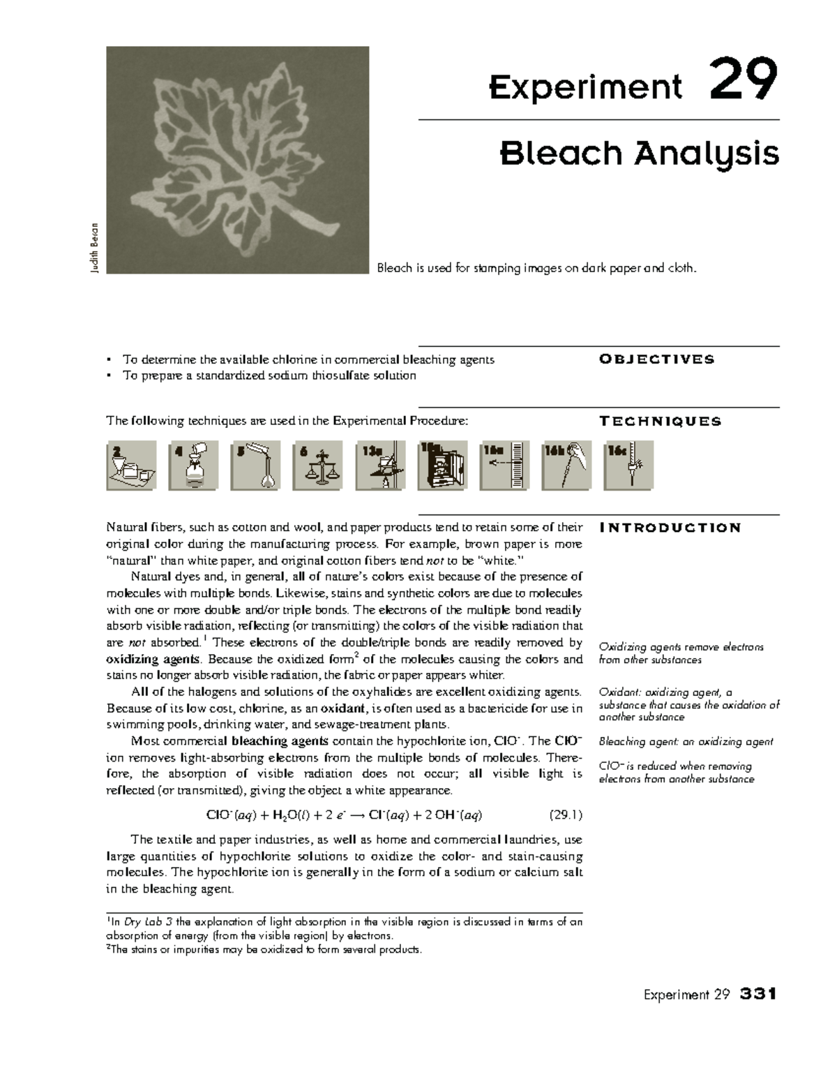 Jo Allan Beran - Laboratory Manual for Principles of General Chemistry ...